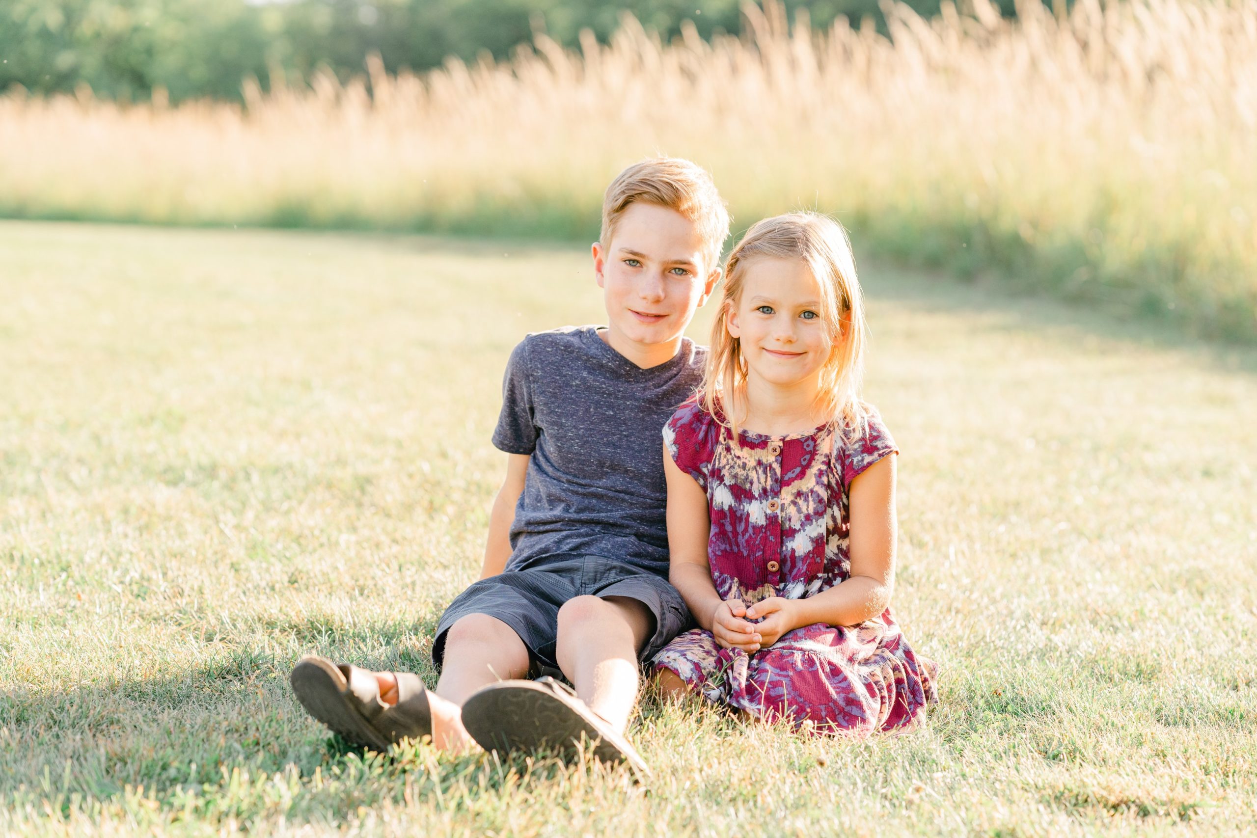 Minnesota Family Photography Brother and Sister