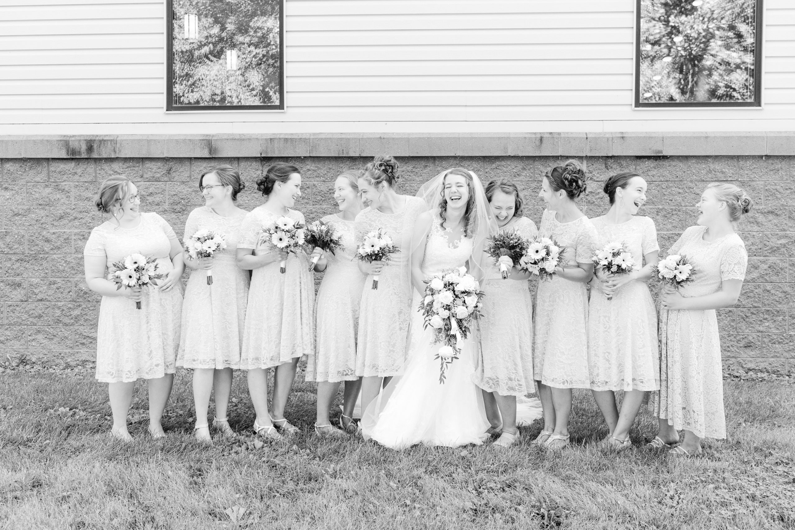 Best Wedding Photographer Northfield Minnesota Bridal Party