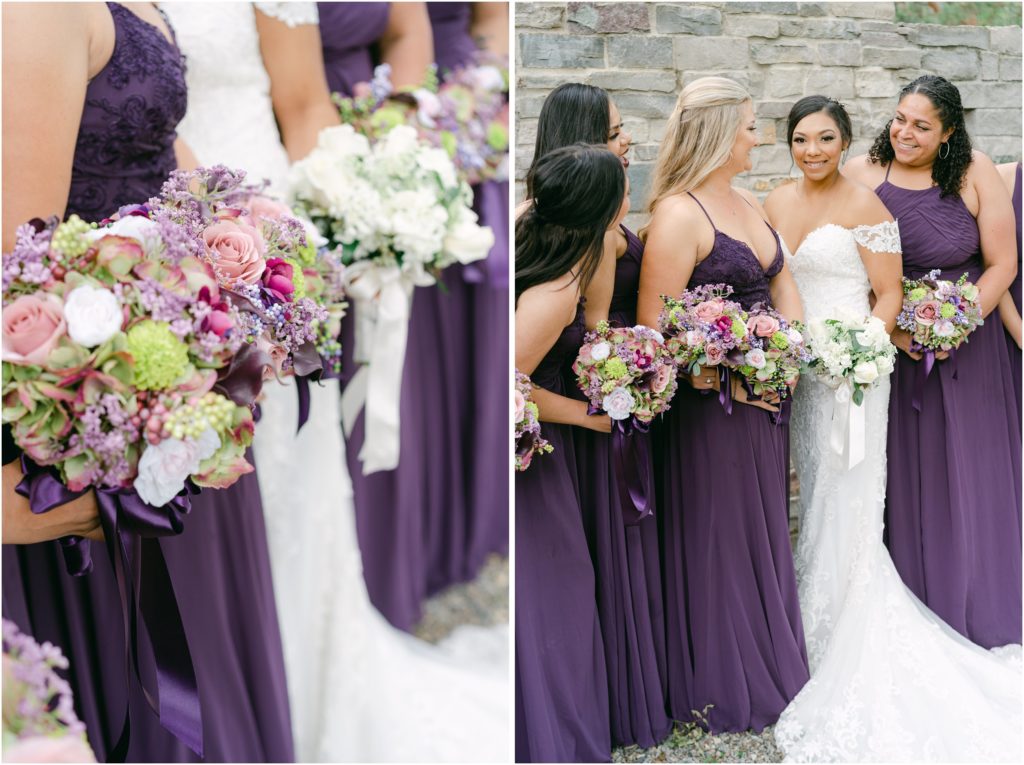 Purple Wedding Gardens of Castle Rock