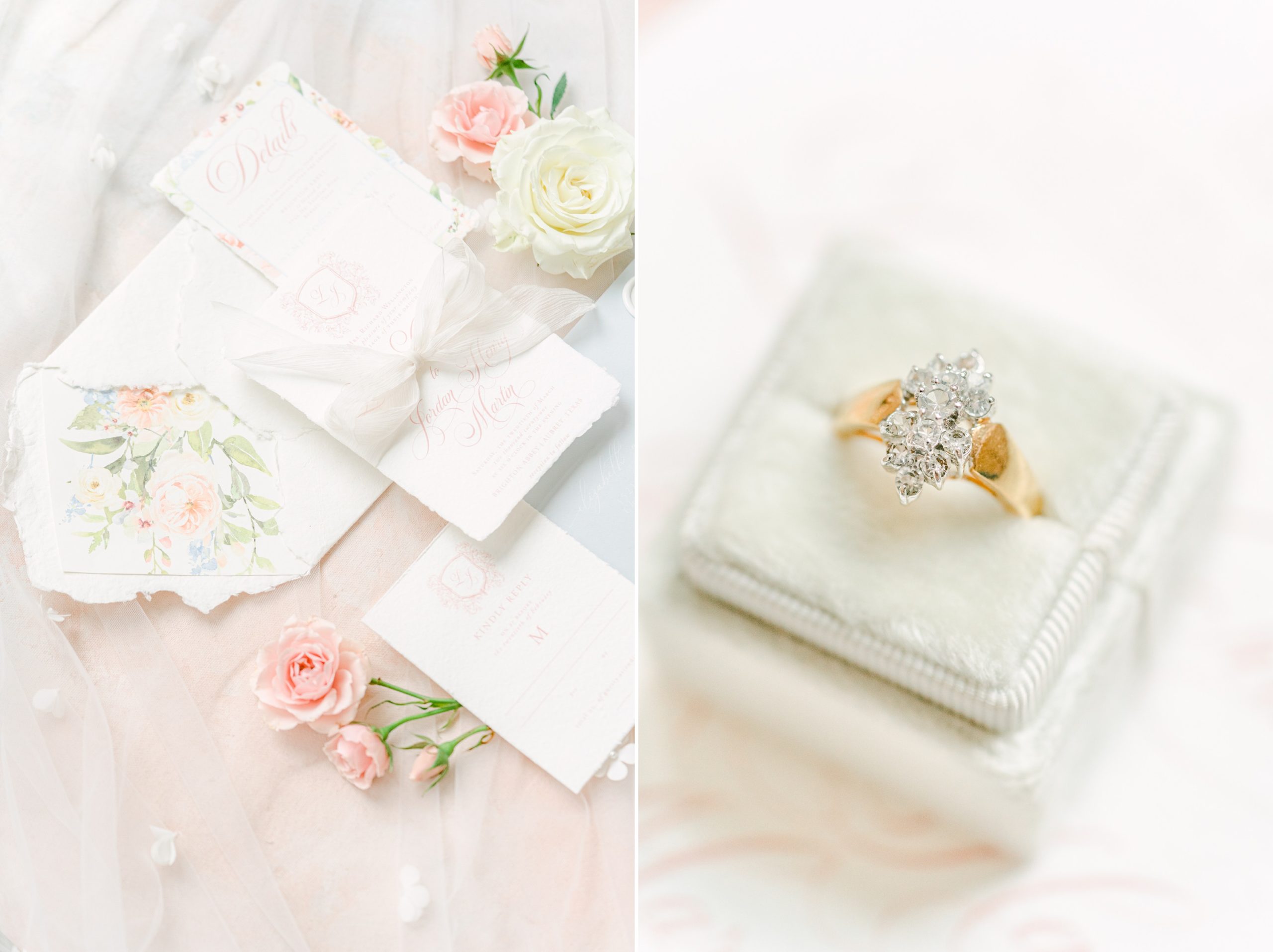 Spring-wedding-inspiration-blush-cream-invitation-suite