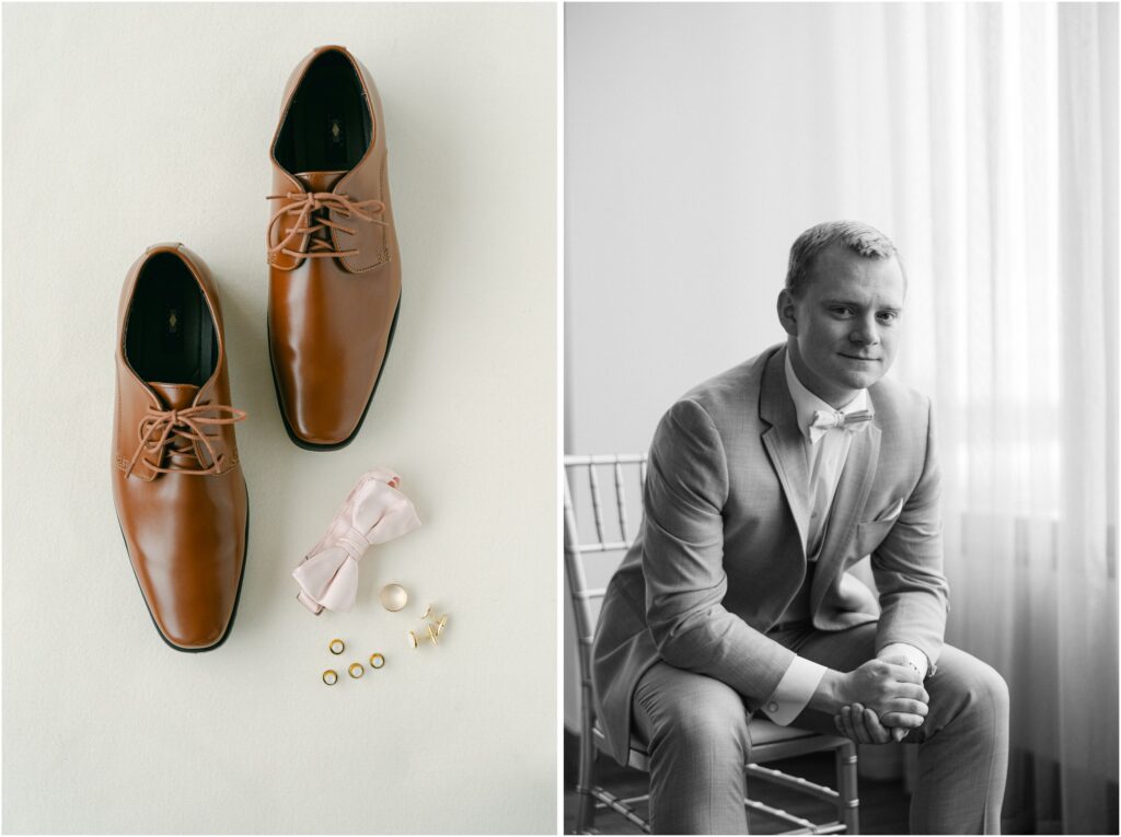 JPowers Hilton Rochester Mayo Groom Portraits