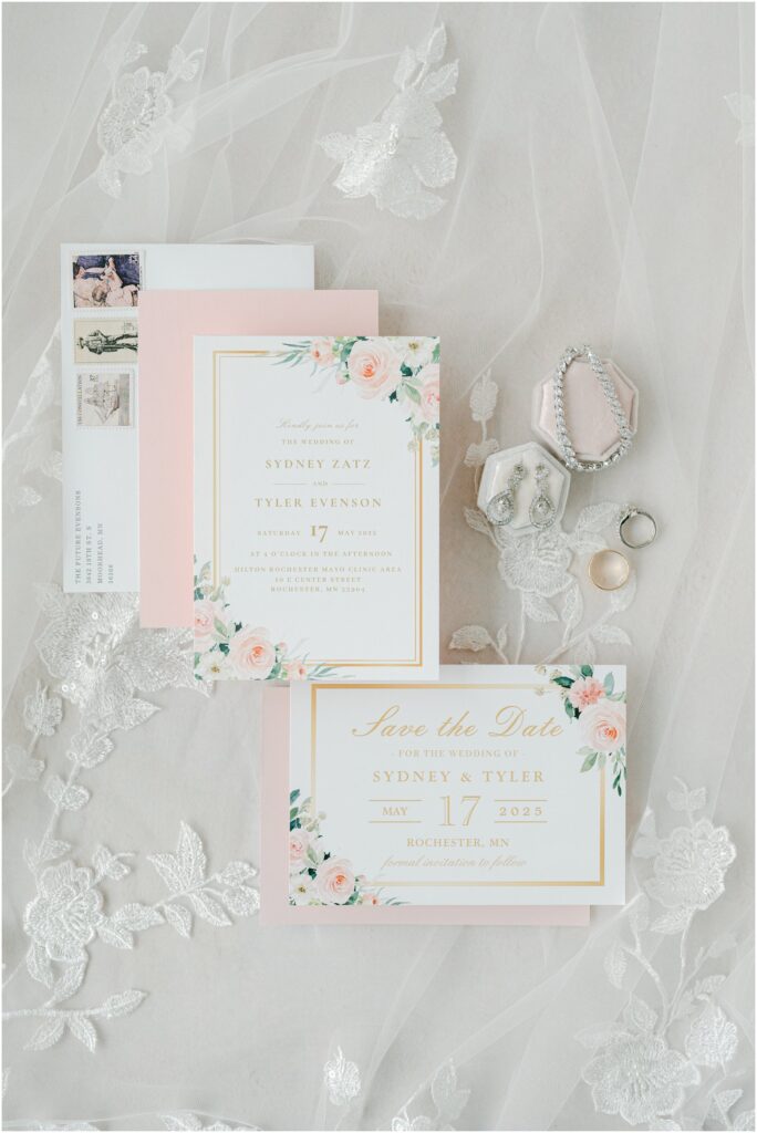 JPowers Hilton Rochester Mayo Wedding Bridal Details
