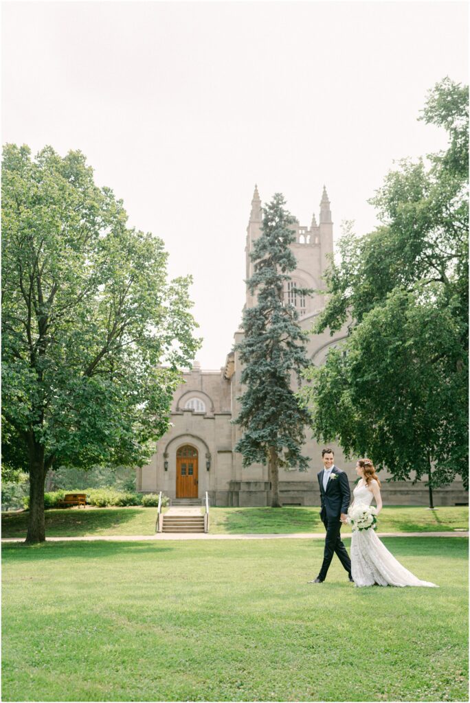 Carleton College Wedding Northfield Minnesota