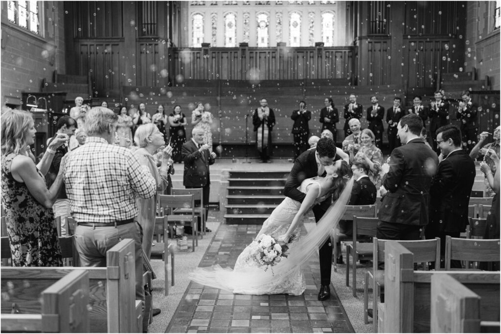 Carleton College Wedding Northfield Minnesota Skinner Memorial Chapel
