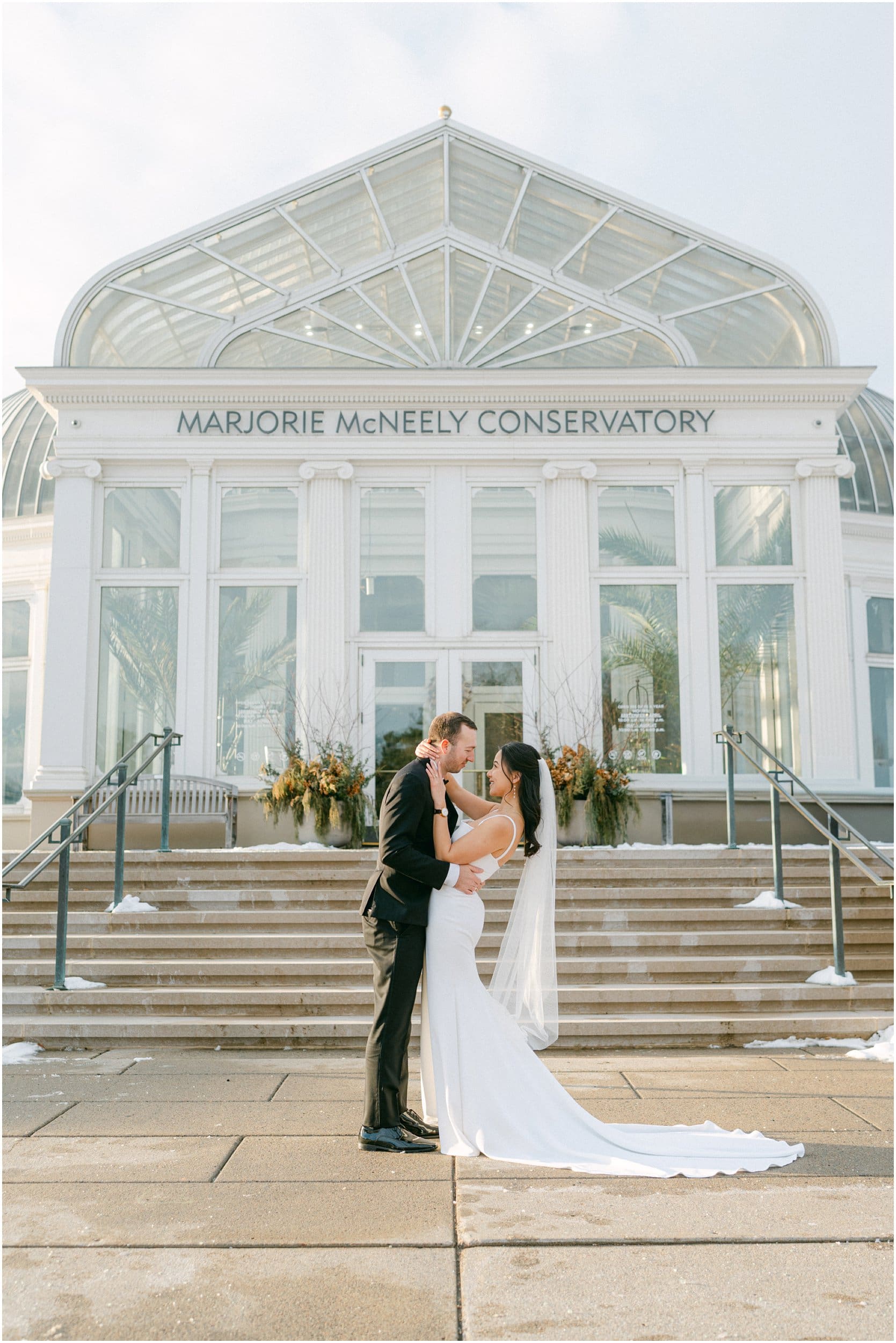 Como Zoo Conservatory Sunken Gardens Wedding